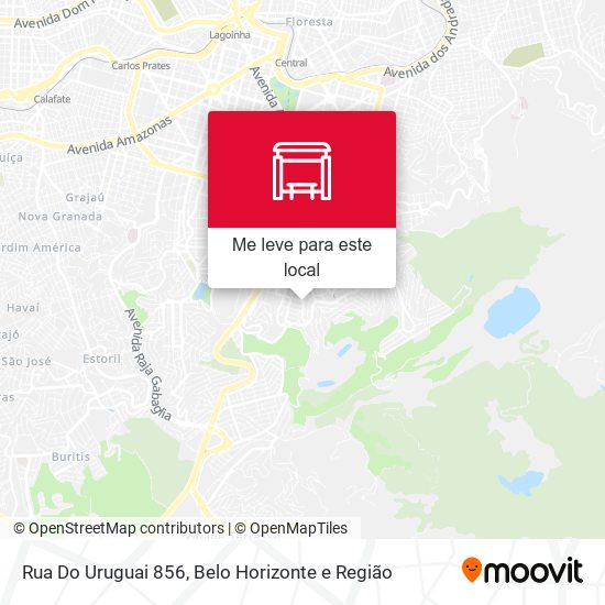 Rua Do Uruguai 856 mapa