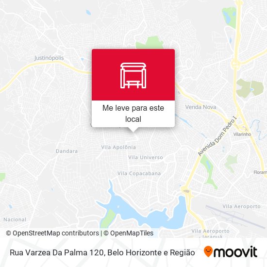 Rua Varzea Da Palma 120 mapa