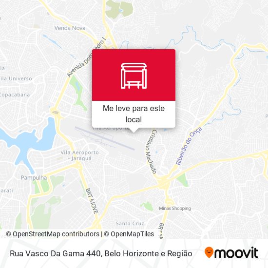 Rua Vasco Da Gama 440 mapa
