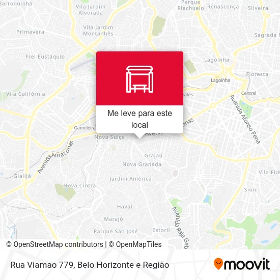 Rua Viamao 779 mapa