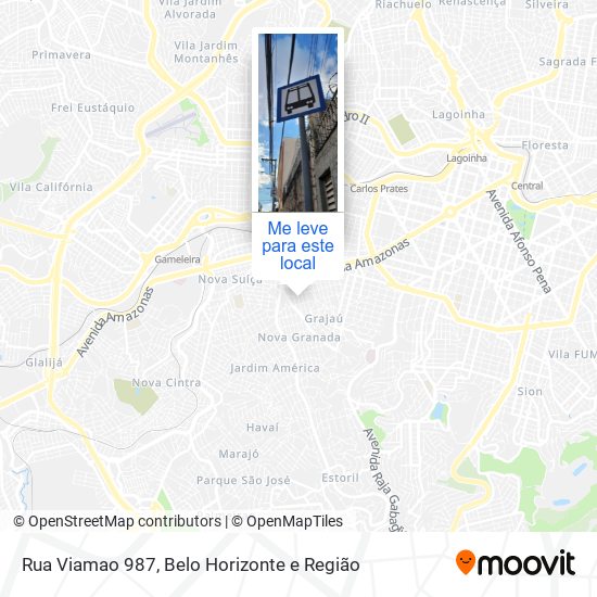 Rua Viamao 987 mapa
