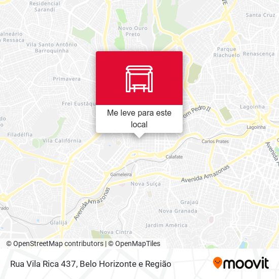 Rua Vila Rica 437 mapa