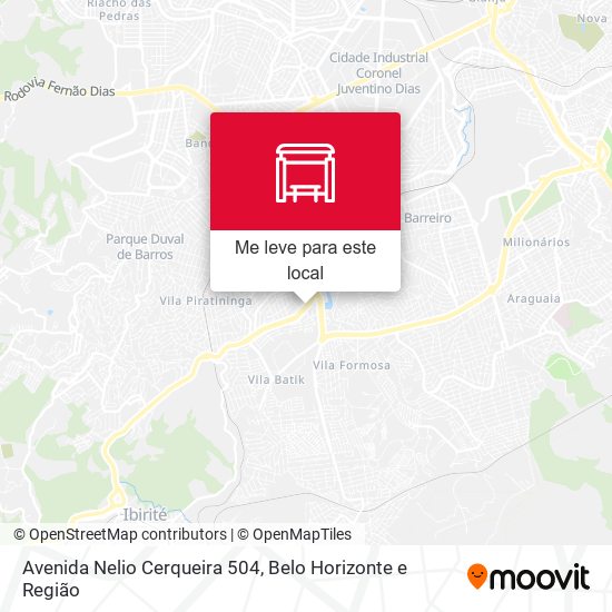 Avenida Nelio Cerqueira 504 mapa