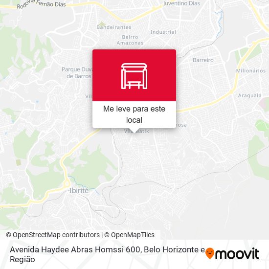 Avenida Haydee Abras Homssi 600 mapa