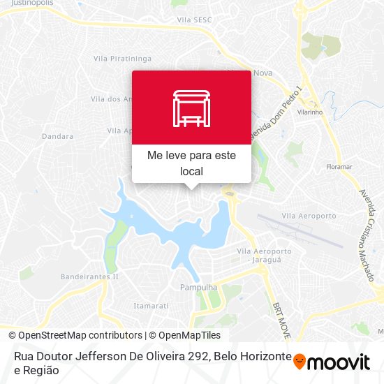 Rua Doutor Jefferson De Oliveira 292 mapa