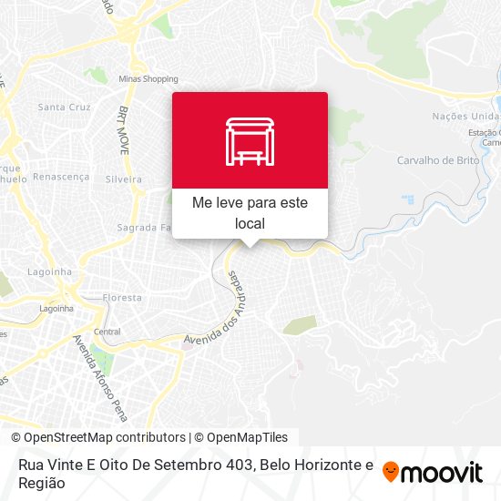 Rua Vinte E Oito De Setembro 403 mapa
