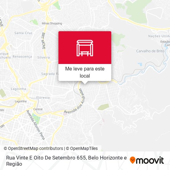 Rua Vinte E Oito De Setembro 655 mapa