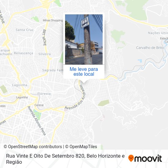 Rua Vinte E Oito De Setembro 820 mapa