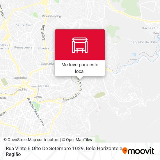 Rua Vinte E Oito De Setembro 1029 mapa