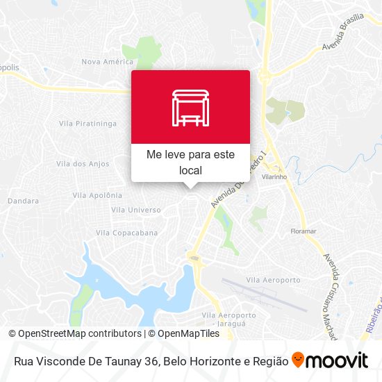 Rua Visconde De Taunay 36 mapa