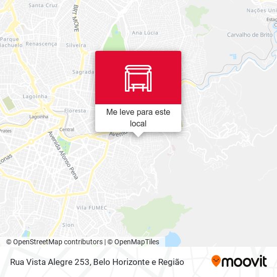 Rua Vista Alegre 253 mapa