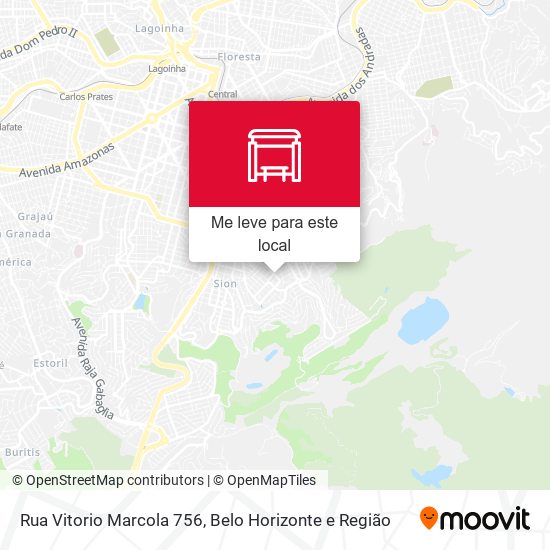 Rua Vitorio Marcola 756 mapa
