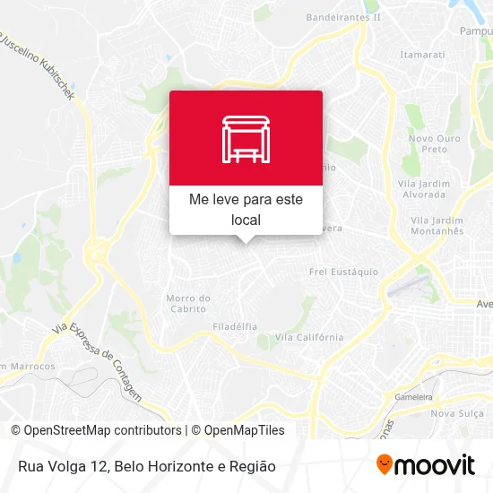 Rua Volga 12 mapa
