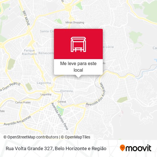 Rua Volta Grande 327 mapa