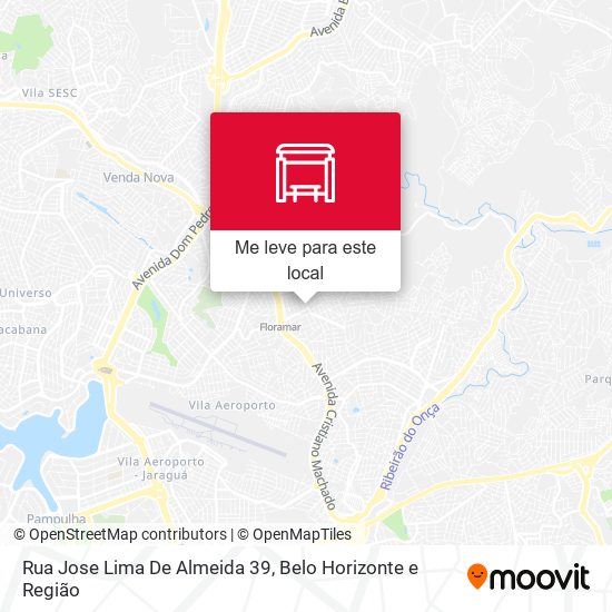 Rua Jose Lima De Almeida 39 mapa