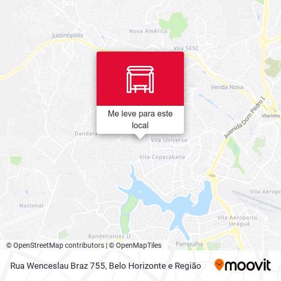 Rua Wenceslau Braz 755 mapa