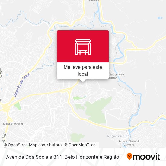 Avenida Dos Sociais 311 mapa