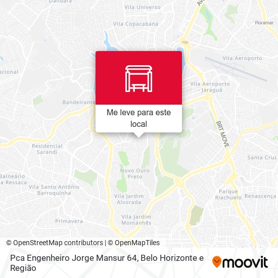 Pca Engenheiro Jorge Mansur 64 mapa