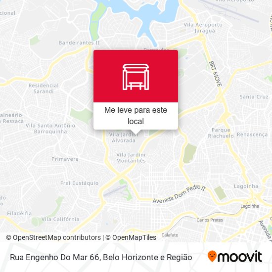 Rua Engenho Do Mar 66 mapa