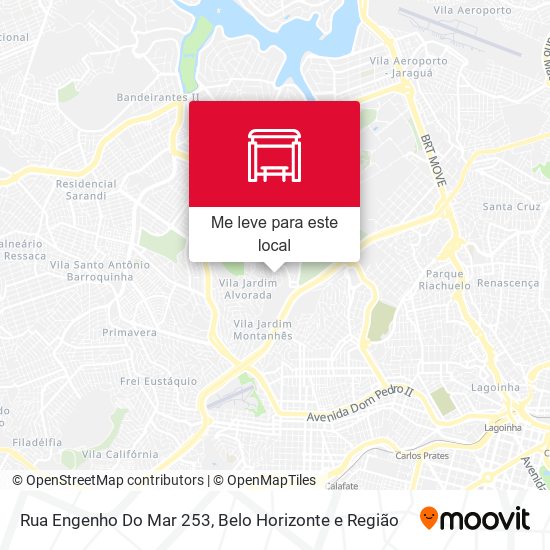 Rua Engenho Do Mar 253 mapa