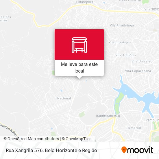 Rua Xangrila 576 mapa