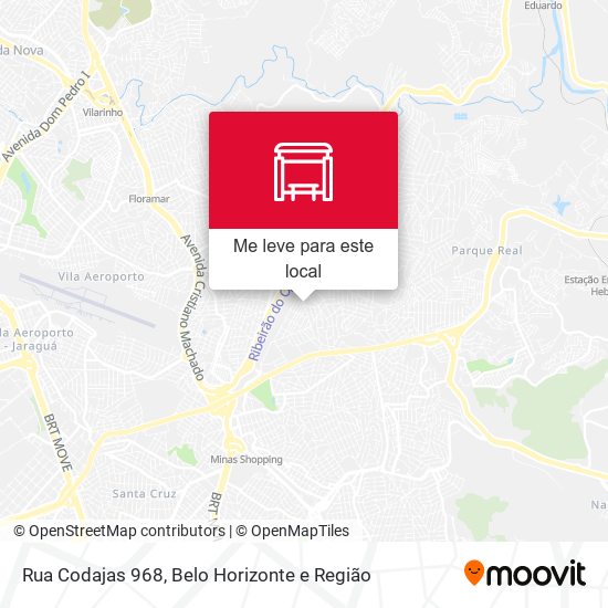 Rua Codajas 968 mapa