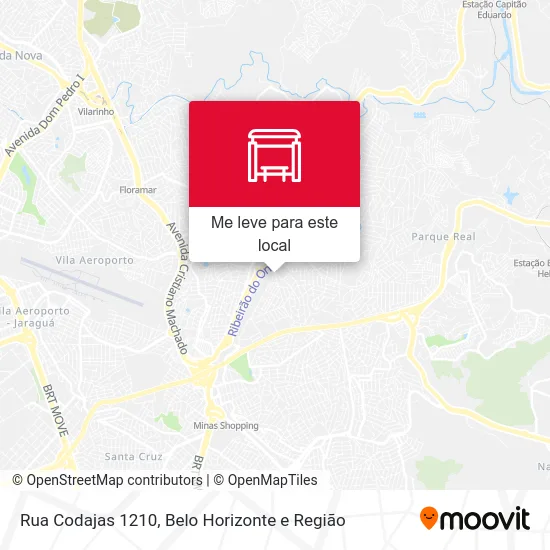 Rua Codajas 1210 mapa