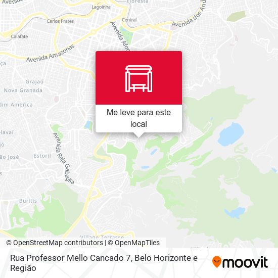 Rua Professor Mello Cancado 7 mapa