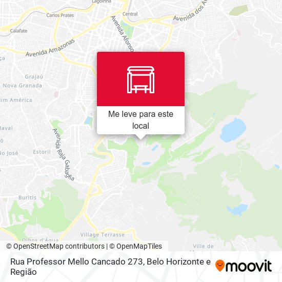 Rua Professor Mello Cancado 273 mapa