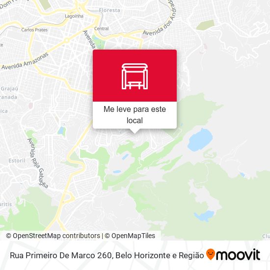 Rua Primeiro De Marco 260 mapa