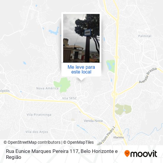 Rua Eunice Marques Pereira 117 mapa