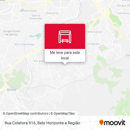 Rua Coletora 916 mapa
