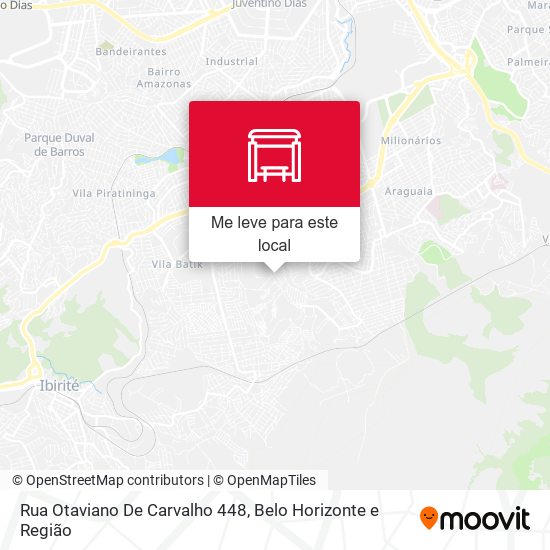Rua Otaviano De Carvalho 448 mapa