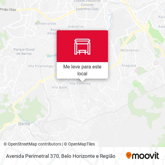 Avenida Perimetral 370 mapa