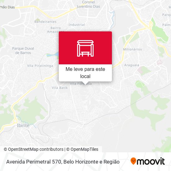 Avenida Perimetral 570 mapa