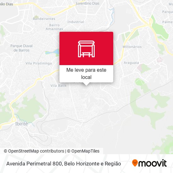 Avenida Perimetral 800 mapa