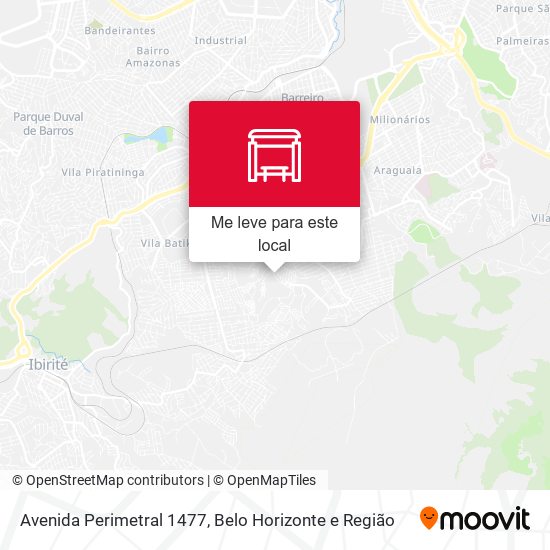 Avenida Perimetral 1477 mapa