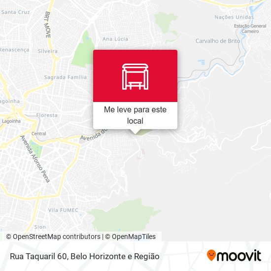Rua Taquaril 60 mapa