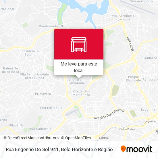 Rua Engenho Do Sol 941 mapa