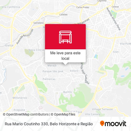 Rua Mario Coutinho 330 mapa