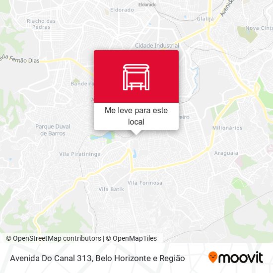 Avenida Do Canal 313 mapa