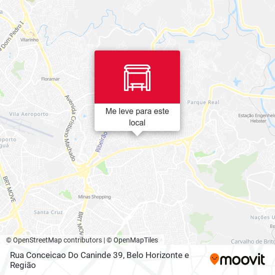 Rua Conceicao Do Caninde 39 mapa