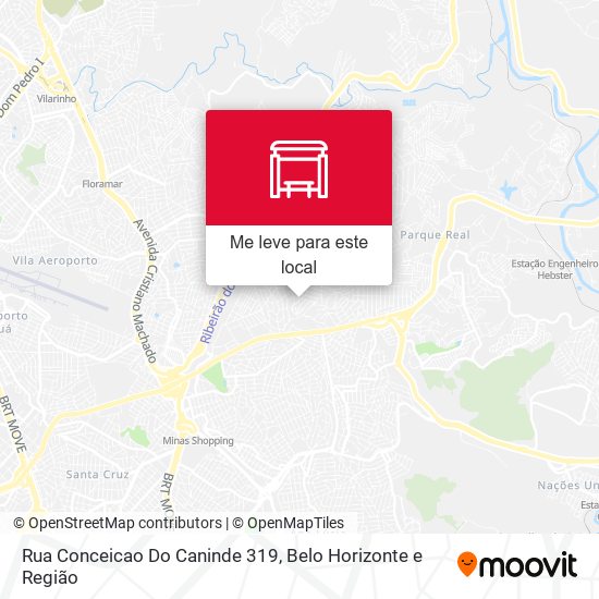 Rua Conceicao Do Caninde 319 mapa