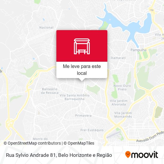 Rua Sylvio Andrade 81 mapa