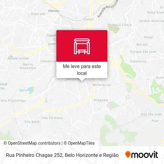 Rua Pinheiro Chagas 252 mapa