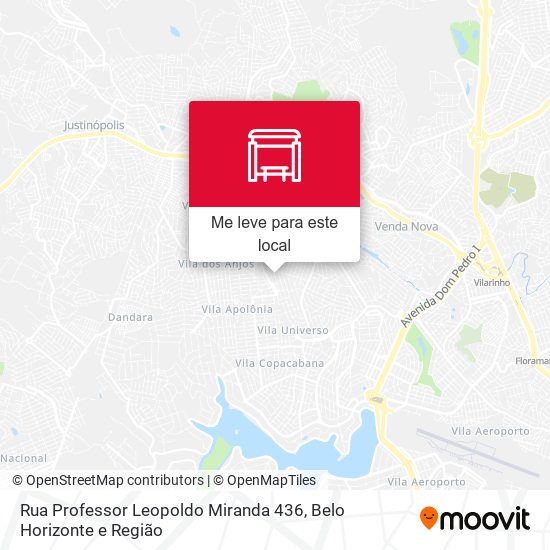 Rua Professor Leopoldo Miranda 436 mapa