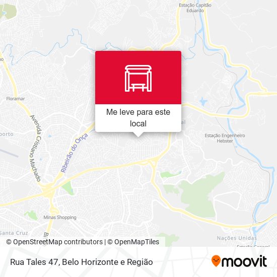 Rua Tales 47 mapa