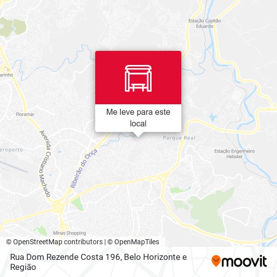 Rua Dom Rezende Costa 196 mapa