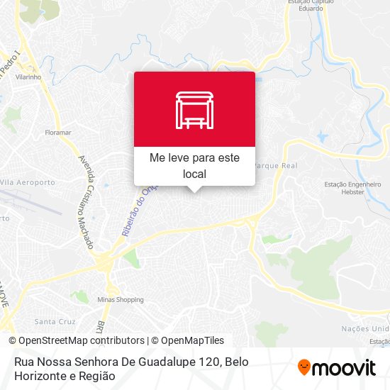 Rua Nossa Senhora De Guadalupe 120 mapa