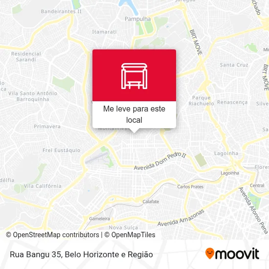 Rua Bangu 35 mapa
